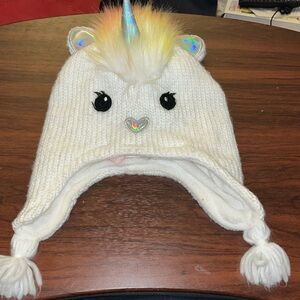 The Children’s Place winter hat unicorn girl’s kids